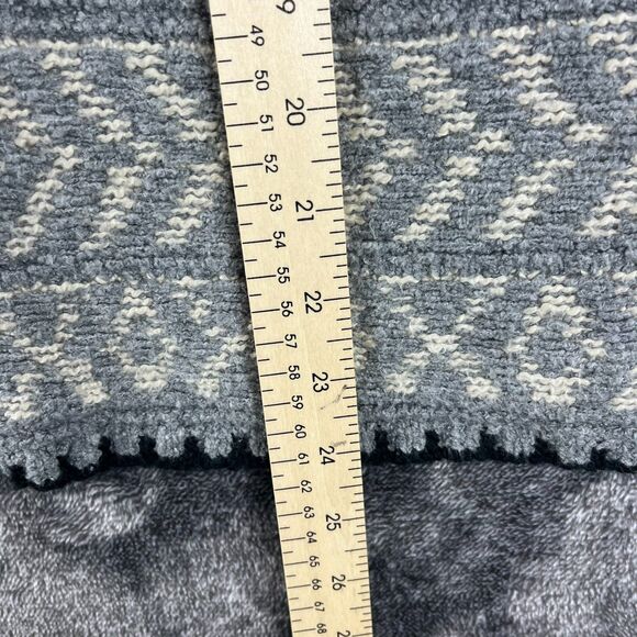 J. Jill Fair Isle Hooded Cardigan Sweater Hand Embroidered Nordic Women's L NWT - Picture 8 of 12